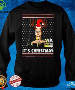 Dwight Schrute Its Christmas Ugly Sweater Shirt