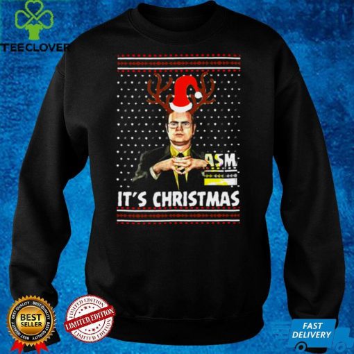 Dwight Schrute Its Christmas Ugly Sweater Shirt