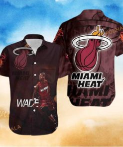 Dwyane Wade 3 Miami Heat Funny Hawaiian Shirt Gift For Basketball Lovers