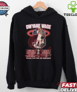 Dwyane wade thank you for the memories shirt