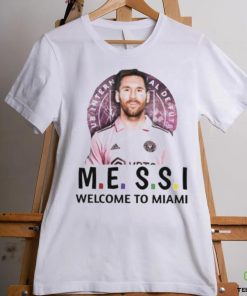 Official Messi Welcome To Miami T Shirt