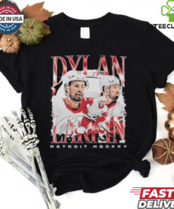 Dylan Larkin Detroit Red Wings Vintage Player Shirt