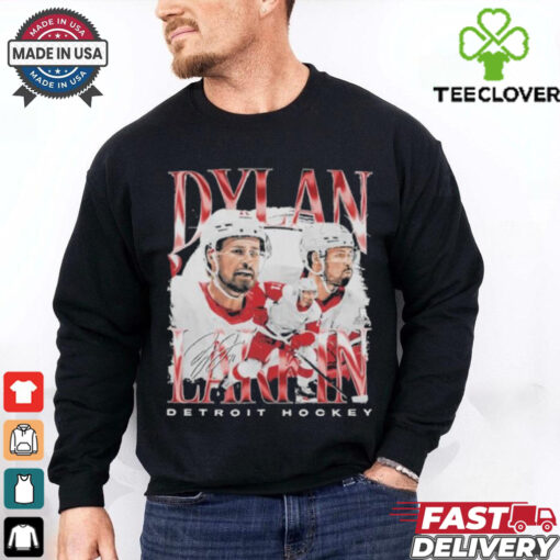 Dylan Larkin Detroit Red Wings Vintage Player Shirt