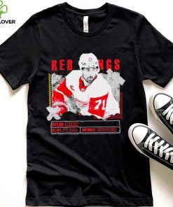 Dylan Larkin number 71 Detroit Red Wings ice hockey player pose paper gift shirt