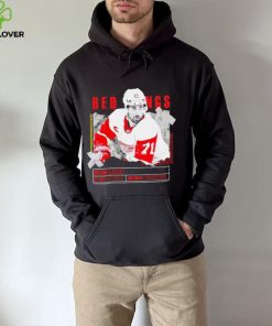 Dylan Larkin number 71 Detroit Red Wings ice hockey player pose paper gift hoodie, sweater, longsleeve, shirt v-neck, t-shirt