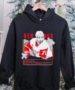 Dylan Larkin number 71 Detroit Red Wings ice hockey player pose paper gift hoodie, sweater, longsleeve, shirt v-neck, t-shirt