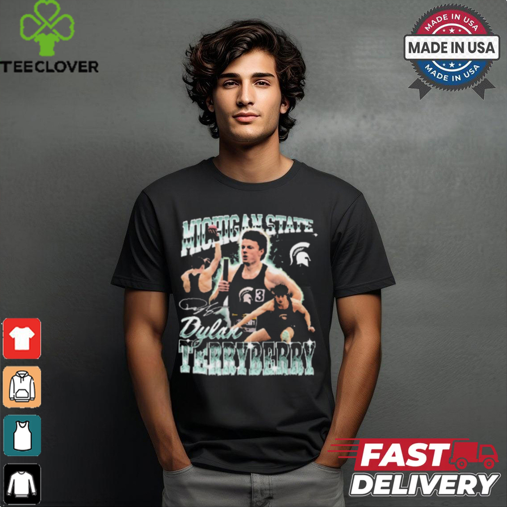 Dylan Terryberry Michigan State Signature Graphic t shirt Dylan Terryberry Michigan State Signature Graphic t shirt
