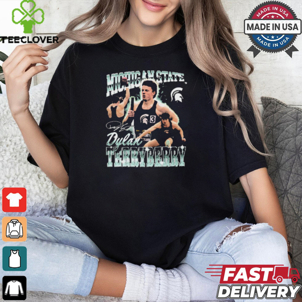 Dylan Terryberry Michigan State Signature Graphic t shirt Dylan Terryberry Michigan State Signature Graphic t shirt