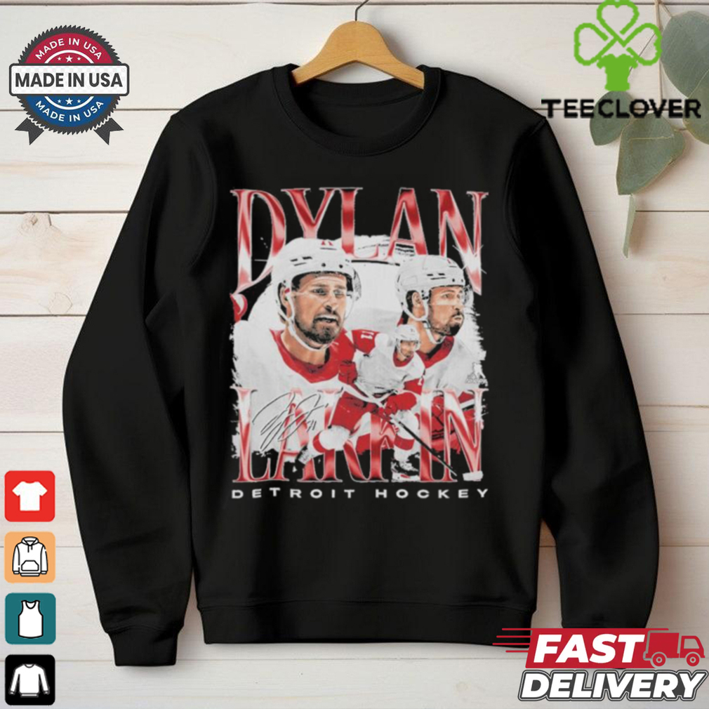 Dylan larkin detroit vintage signature shirt Dylan larkin detroit vintage signature shirt