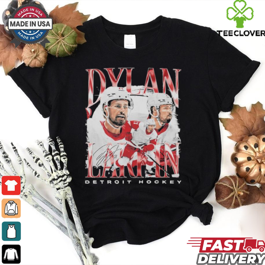 Dylan larkin detroit vintage signature shirt Dylan larkin detroit vintage signature shirt