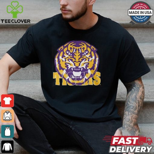 Dyme Lyfe Youth LSU Tigers In The Box Logo T Shirt