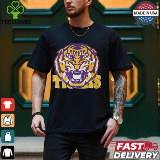 Dyme Lyfe Youth LSU Tigers In The Box Logo T Shirt