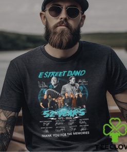 E Street Band 52 Years 1972 – 2024 Thank You For The Memories Unisex T Shirt