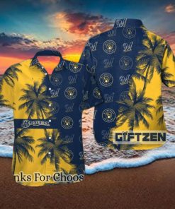 Milwaukee Brewers Hawaiian Shirt