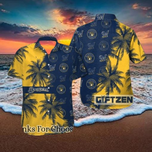 Milwaukee Brewers Hawaiian Shirt