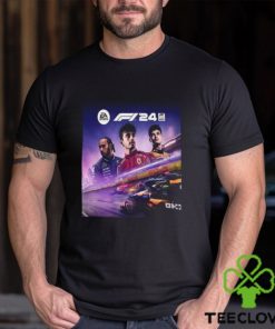 EA Sports F1 24 Racer Cover Lewis Hamilton Charles Leclerc And Lando Norris Unisex T Shirt