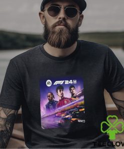 EA Sports F1 24 Racer Cover Lewis Hamilton Charles Leclerc And Lando Norris Unisex T Shirt 1 EA Sports F1 24 Racer Cover Lewis Hamilton Charles Leclerc And Lando Norris Unisex T Shirt