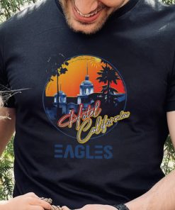 EAGLES Hotels Art California Band Music Legend Vintage T shirt