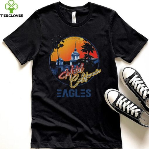 EAGLES Hotels Art California Band Music Legend Vintage T shirt