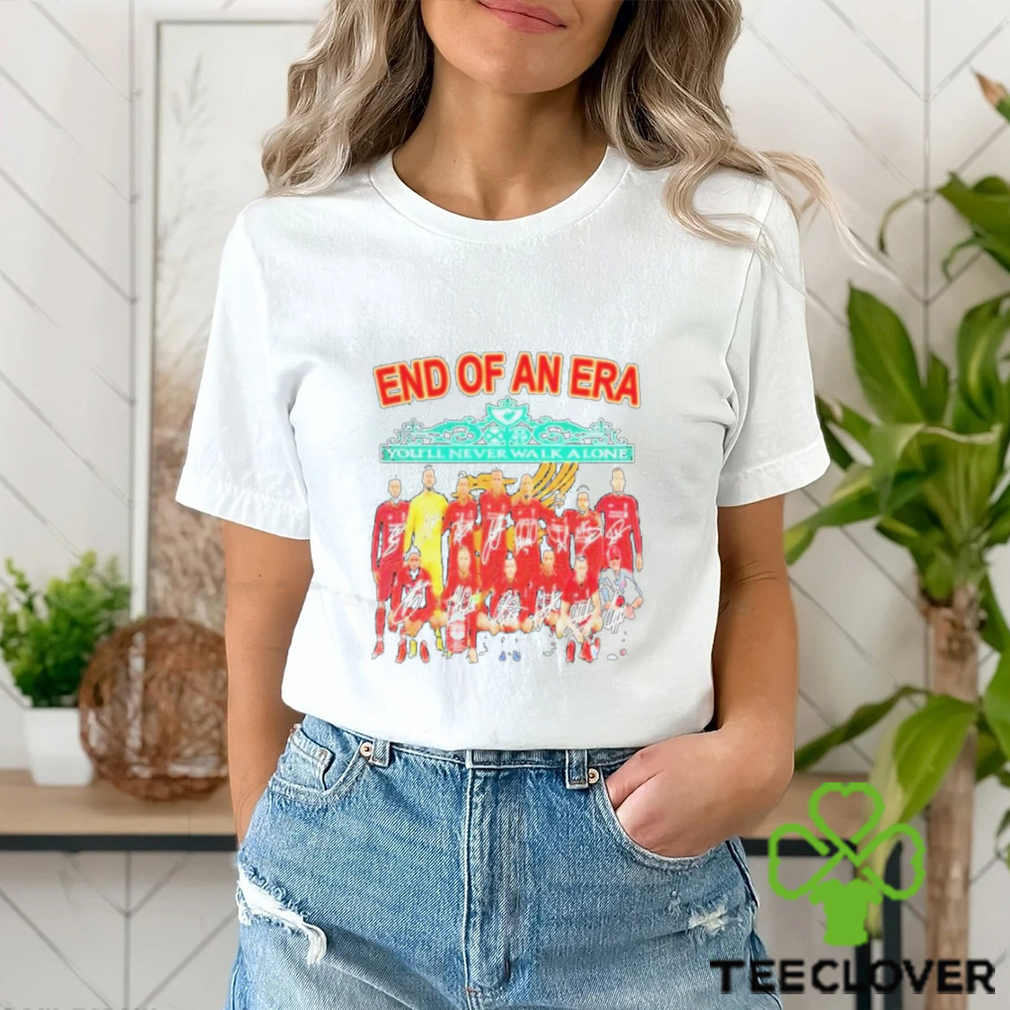 Liverpool End Of An Era You’ll Never Walk Alone Signatures Shirt Liverpool End Of An Era You’ll Never Walk Alone Signatures Shirt