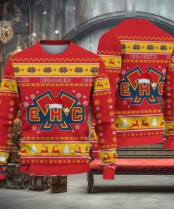 EHC Biel Vacation National League Und Swiss League 3D Ugly Christmas Sweaters For Fans Gift