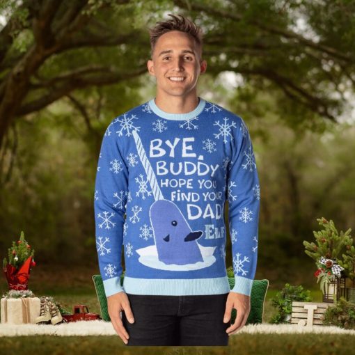 ELF The Movie Men’s Mr. Narwhal Ugly Christmas Sweater