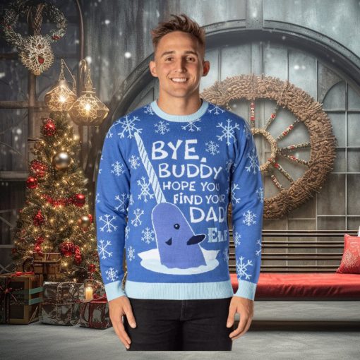 ELF The Movie Men’s Mr. Narwhal Ugly Christmas Sweater