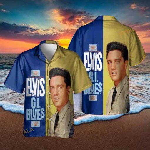 ELVIS PRESLEY G.I. BLUES FUNNY HAWAIIAN SHIRT