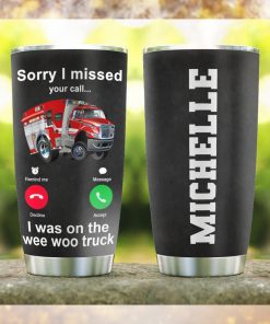 EMS Missed Call Personalized Tumbler