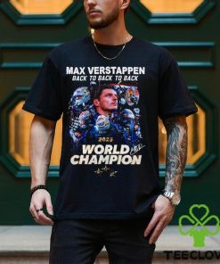 Max Verstappen Back To Back To Back 2023 World Champion T Shirt