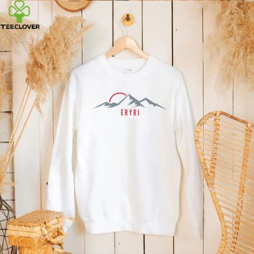 ERYRI SNOWDON WALES MOUNTAIN CYMRO LOGO SHIRT