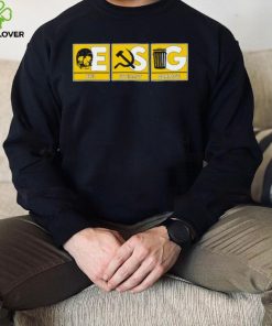 ESG Evil Socialist Garbage logo shirt