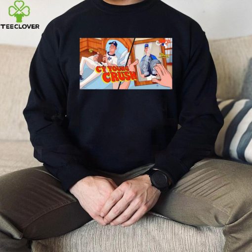 ESPN Cy Young Crush cartoon hoodie, sweater, longsleeve, shirt v-neck, t-shirt