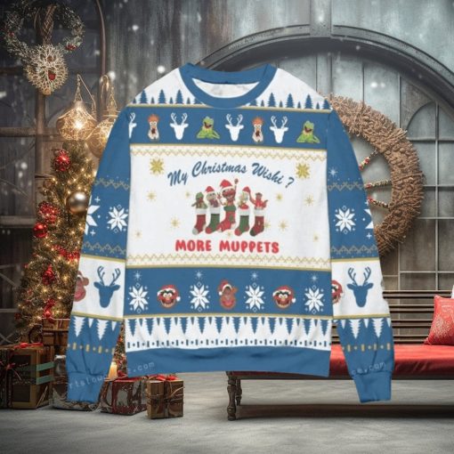 More Muppets My Christmas Wish Ugly Sweater For Woman