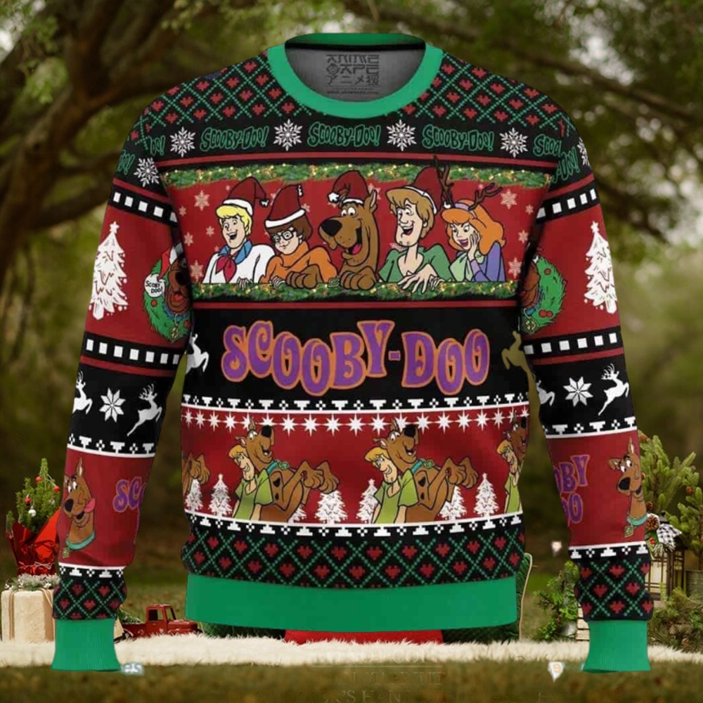 Mystery Inc Christmas Scooby Doo Ugly Christmas Sweater Mystery Inc Christmas Scooby Doo Ugly Christmas Sweater