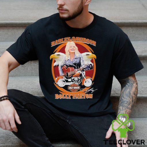Eagle Harley Davidson Dolly Parton Shirt