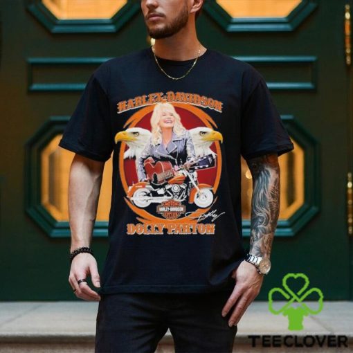 Eagle Harley Davidson Dolly Parton Shirt