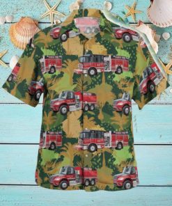 Eagle Nebraska Eagle Volunteer Fire Department Hawaiian Shirt