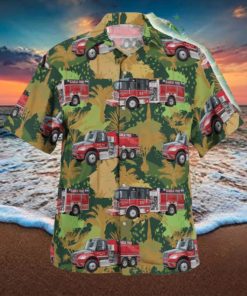 Eagle Nebraska Eagle Volunteer Fire Department Hawaiian Shirt