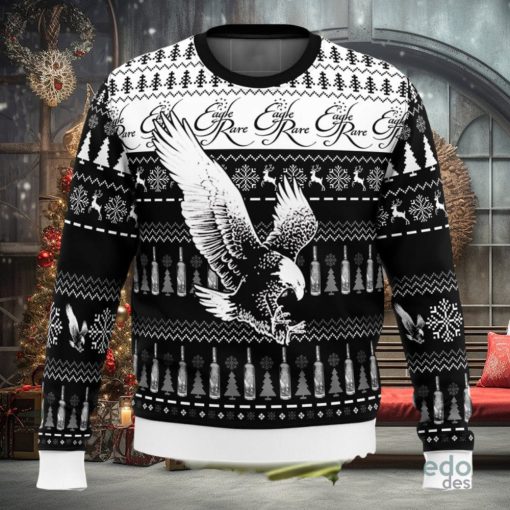 Eagle Rare 3D Ugly Christmas Sweater Christmas Gift Ideas Party Gift