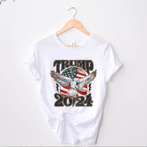 Eagle Trump 2024 USA Flag Vintage Shirt