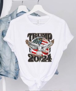 Eagle Trump 2024 USA Flag Vintage Shirt