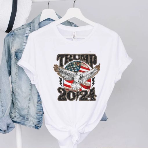 Eagle Trump 2024 USA Flag Vintage Shirt