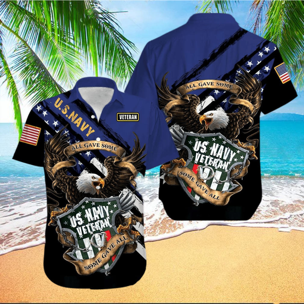 Eagle Us Navy All Gave Some Some Gave All Veterans Hawaiian Aloha Shirts Eagle Us Navy All Gave Some Some Gave All Veterans Hawaiian Aloha Shirts