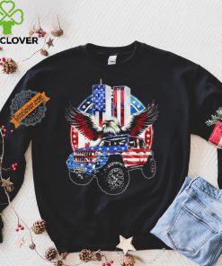 Eagle with Jeep American flag 9 11 2024 shirt