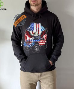 Eagle with Jeep American flag 9 11 2024 shirt