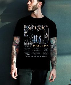 Eagles 50 Years Aniversary Member Signatures Shirt 3 Eagles 50 Years Aniversary Member Signatures Shirt