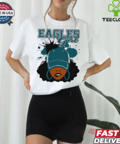 Eagles African American Girl Eagles Super Bowl LIX Champions 2025 shirt