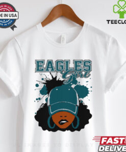 Eagles African American Girl Eagles Super Bowl LIX Champions 2025 shirt