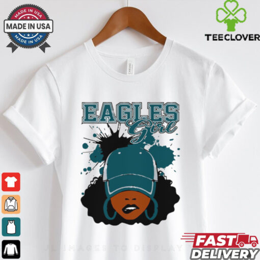 Eagles African American Girl Eagles Super Bowl LIX Champions 2025 shirt